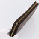 LOUIS VUITTON Damier Ebene Zippy Wallet Long Wallet N41661 LV Auth 196670-5