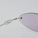 GUCCI Sunglasses Metal Purple Silver Auth 196672M-16