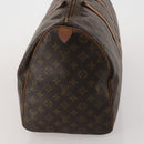 LOUIS VUITTON Monogram Keepall 50 Boston Bag M41426 LV Auth 196675-3