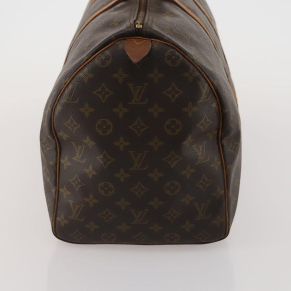 LOUIS VUITTON Monogram Keepall 50 Boston Bag M41426 LV Auth 196675