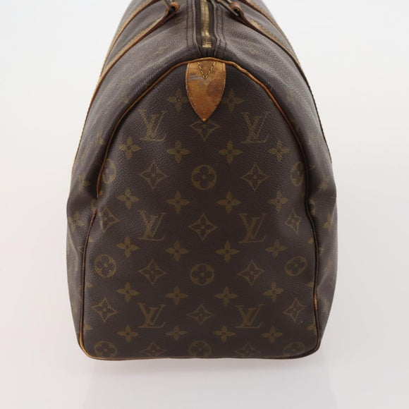 LOUIS VUITTON Monogram Keepall 45 Boston Bag M41428 LV Auth 196676