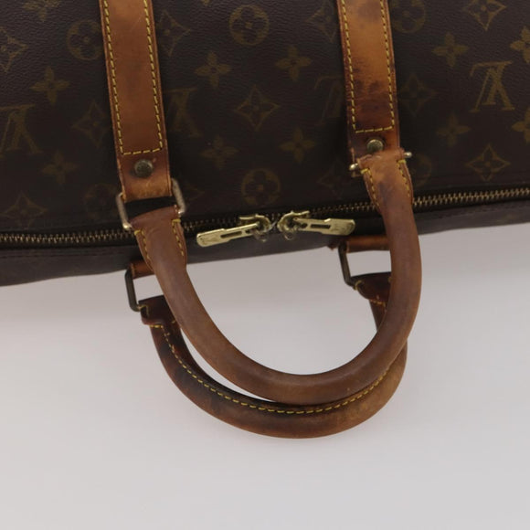 LOUIS VUITTON Monogram Keepall 45 Boston Bag M41428 LV Auth 196676