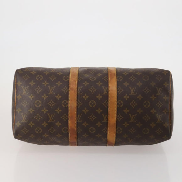 LOUIS VUITTON Monogram Keepall 45 Boston Bag M41428 LV Auth 196676