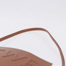 LOEWE Standard A4 Hand Bag Leather 2way Brown Gold Auth 196677A-15