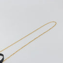 Christian Dior Trotter Canvas Oblique Phone Holder Navy Gold Auth 196681M-9