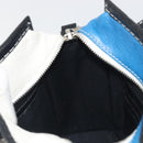 BALENCIAGA Bazaar Shopper XXS Bag Leather 2way Black Silver 513988 Auth 196682A-22
