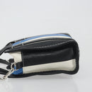 BALENCIAGA Bazaar Shopper XXS Bag Leather 2way Black Silver 513988 Auth 196682A-4