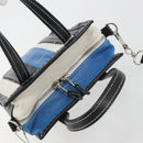 BALENCIAGA Bazaar Shopper XXS Bag Leather 2way Black Silver 513988 Auth 196682A-6