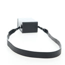 FENDI Box Shoulder Bag Leather Black Silver Auth 196687M-7
