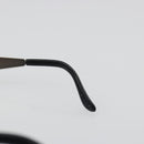CHANEL Sunglasses Metal Silver CC Auth 196693V-9