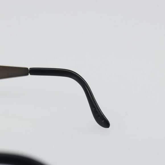 CHANEL Sunglasses Metal Silver CC Auth 196693V