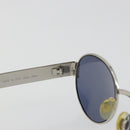 CHANEL Sunglasses Metal Silver CC Auth 196693V-15