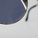 CHANEL Sunglasses Metal Silver CC Auth 196693V-11