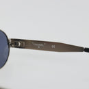 CHANEL Sunglasses Metal Silver CC Auth 196693V-8