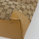 GUCCI GG Canvas Tote Bag Beige 002 1119 Auth 196694-9