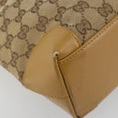 GUCCI GG Canvas Tote Bag Beige 002 1119 Auth 196694-14
