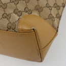 GUCCI GG Canvas Tote Bag Beige 002 1119 Auth 196694-15