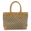 GUCCI GG Canvas Tote Bag Beige 002 1119 Auth 196694-2