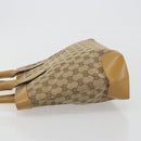 GUCCI GG Canvas Tote Bag Beige 002 1119 Auth 196694-4
