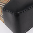BURBERRY Nova Check Tote Bag Canvas Beige Auth 196697-12