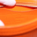 BALENCIAGA Neo Classic City Mini Bag Leather 2way Orange 638524 Auth 196699M-22