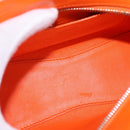 BALENCIAGA Neo Classic City Mini Bag Leather 2way Orange 638524 Auth 196699M-23