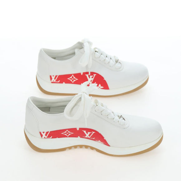 LOUIS VUITTON Monogram LV x Supreme Runaway Sneakers 1A3EQ5 LV Auth 196704M