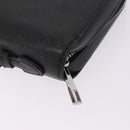 LOUIS VUITTON Taiga Zippy XL Long Wallet Black M44275 LV Auth 196706-17