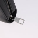 LOUIS VUITTON Taiga Zippy XL Long Wallet Black M44275 LV Auth 196706-9