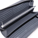 LOUIS VUITTON Taiga Zippy XL Long Wallet Black M44275 LV Auth 196706-10