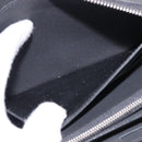 LOUIS VUITTON Taiga Zippy XL Long Wallet Black M44275 LV Auth 196706-19