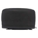 LOUIS VUITTON Taiga Zippy XL Long Wallet Black M44275 LV Auth 196706-2
