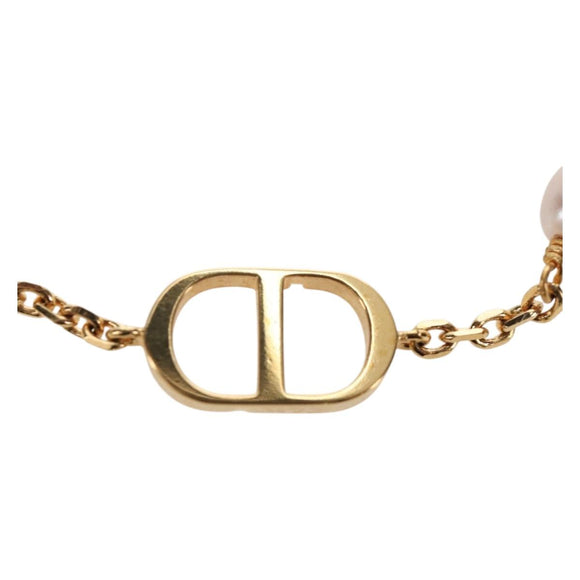 Christian Dior Bracelet Metal Gold Tone Auth 196710M