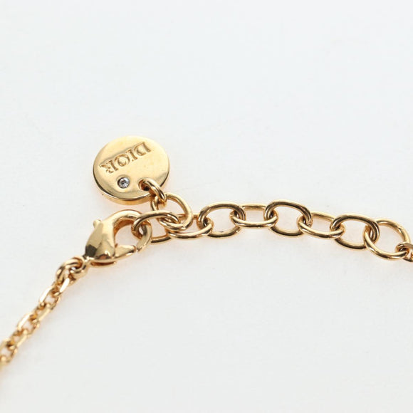 Christian Dior Bracelet Metal Gold Tone Auth 196710M