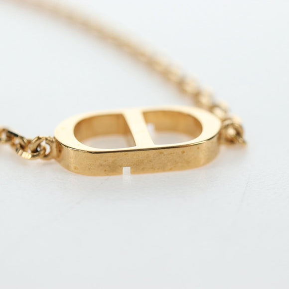 Christian Dior Bracelet Metal Gold Tone Auth 196710M
