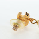 CHANEL COCO Mark Pierce Metal Gold Tone CC Auth 196711M-6