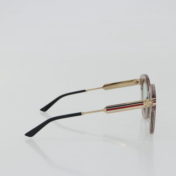GUCCI Sunglasses Metal Pink Gold GG0282SA Auth 196713M