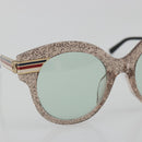 GUCCI Sunglasses Metal Pink Gold GG0282SA Auth 196713M-5