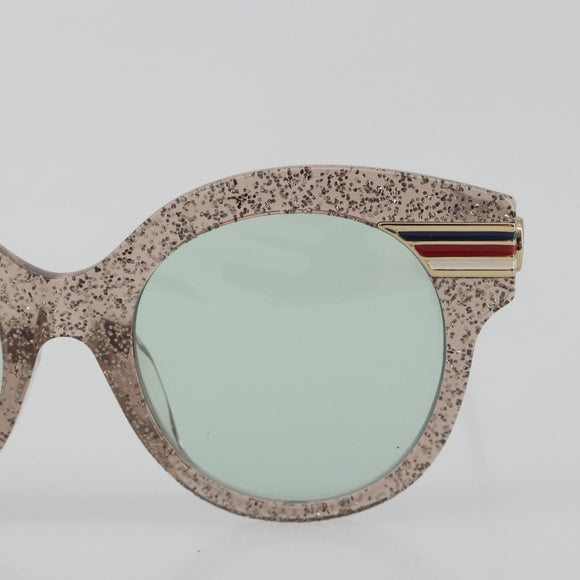 GUCCI Sunglasses Metal Pink Gold GG0282SA Auth 196713M