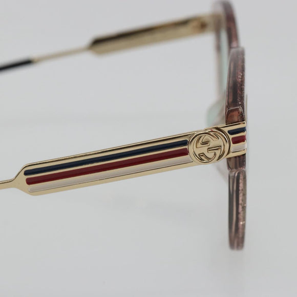 GUCCI Sunglasses Metal Pink Gold GG0282SA Auth 196713M