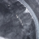 FENDI Pecan Canvas Shoulder Bag PVC Black Brown Auth 196716-12