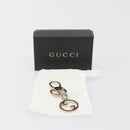 GUCCI Interlocking G Key Charm Metal Gold Tone Auth 196720M-10
