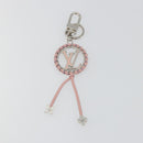 LOUIS VUITTON Porte Cles Berry Charm metal Brown M63081 LV Auth 196721M-13