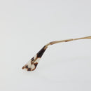 PRADA Sunglasses Metal Brown Champagne Gold Auth 196722M-14