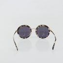 PRADA Sunglasses Metal Brown Champagne Gold Auth 196722M-2
