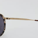 PRADA Sunglasses Metal Brown Champagne Gold Auth 196722M-8