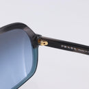PRADA Sunglasses Plastic Blue Gold Auth 196723-9