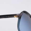 PRADA Sunglasses Plastic Blue Gold Auth 196723-10