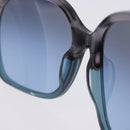PRADA Sunglasses Plastic Blue Gold Auth 196723-11