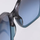 PRADA Sunglasses Plastic Blue Gold Auth 196723-14